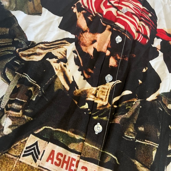 Golf Wang “Ashes 2 Ashes” Button Up Shirt - Picture 3 of 5